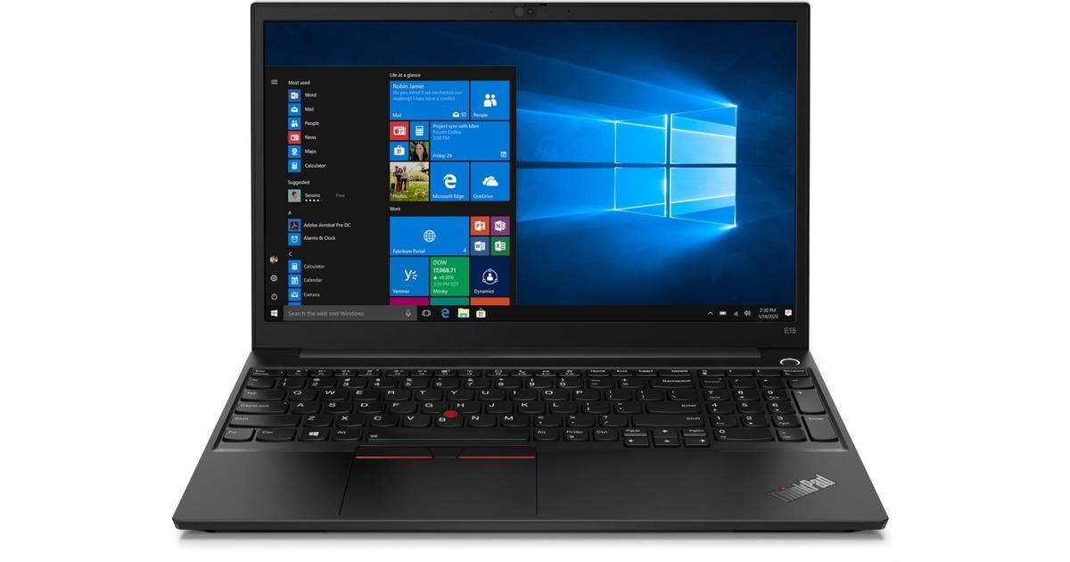 15.6 Lenovo ThinkPad E15 Core i7-1165G7 16GB RAM 512GB SSD (1920x1080) Full-HD IPS Display Windows 10 Pro  20TD0005UK