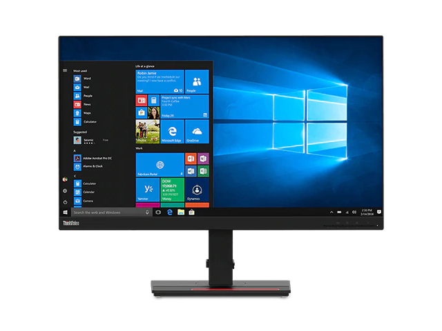 32 Lenovo ThinkVision T32h-20 QHD IPS LED Monitor with HDMI, Displayport, USB 3.1 Type-C & 4x USB 3.1, Tilt, Swivel, Pivot & Height Adjustable Stand, 61F1GAT2UK