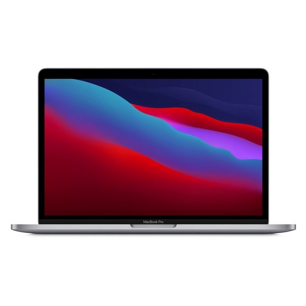 13.3 Apple MacBook Pro (2020) M1 Processor 8GB RAM 256GB SSD (2560x1600) IPS Display macOS Space Grey MYD82B/A