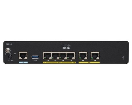 Cisco 927 Gigabit Ethernet security router with VDSL/ADSL2+  C927-4P