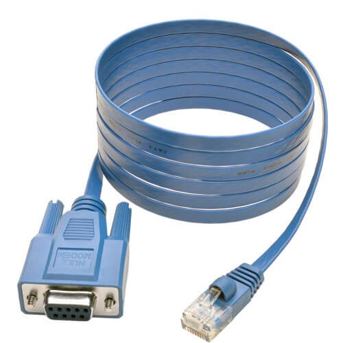 Cisco Console Cable 6ft with RJ45 and DB9F CAB-CONSOLE-RJ45