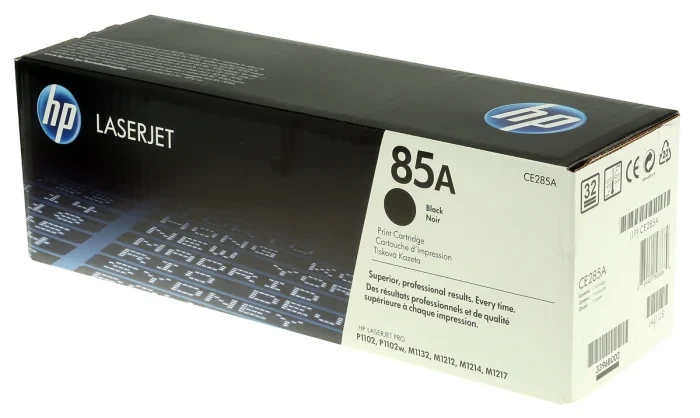 HP 85A Black Original LaserJet Toner Cartridge