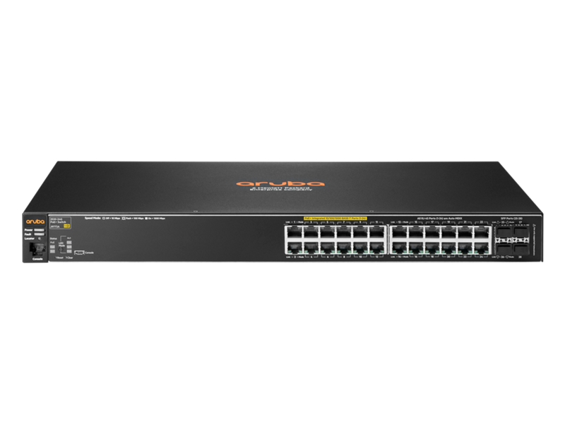 Aruba 2530 24G PoE+ Managed L2 Gigabit Ethernet (10/100/1000) Power over Ethernet (PoE) 1U Grey (J9773A)