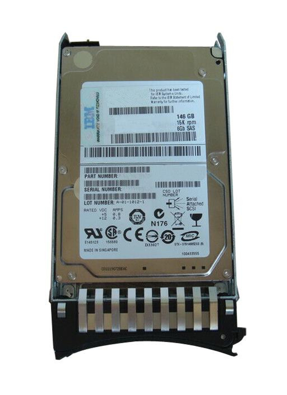 IBM 146GB 15K 6G 2.5inch SAS HDD 41Y8482