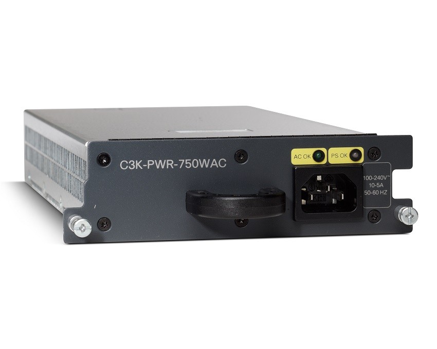 CISCO 3750 E750WAC POWER SUPPLY C3K-PWR750WAC-BULK