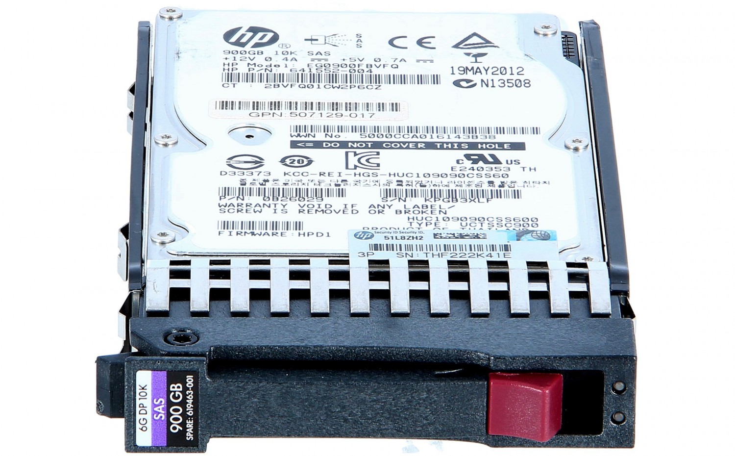 HP 300-GB 6G 10K 2.5 SAS