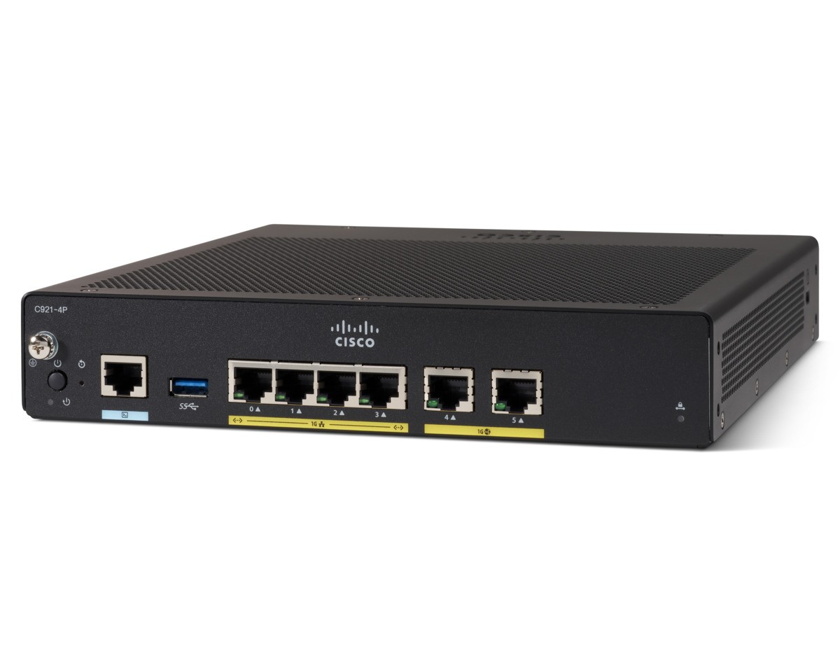 Cisco 926 Gigabit Ethernet security router with VDSL/ADSL2+ C926-4P