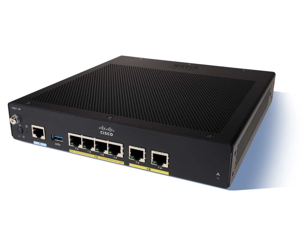 Cisco 927 Gigabit Ethernet security router with VDSL/ADSL2+ Annex M C927-4PM