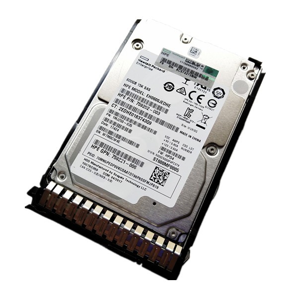 HP 600GB 12G SAS 15K 2.5in SC ENT HDD RENEW 759212-B21-OB