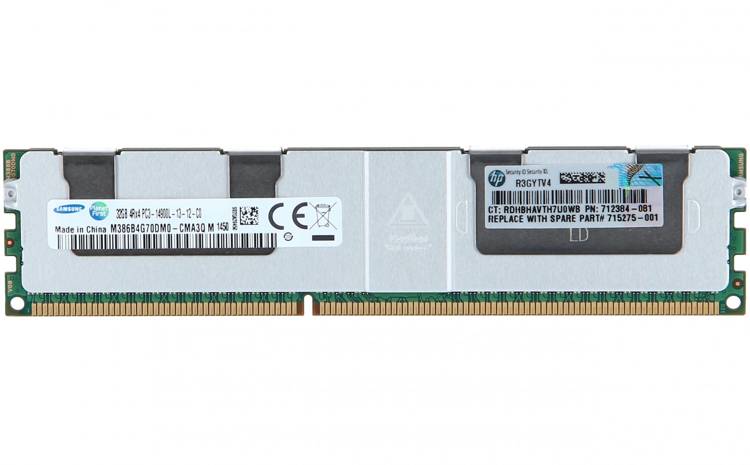 HP 32GB 4Rx4 PC3-14900L-13 Kit