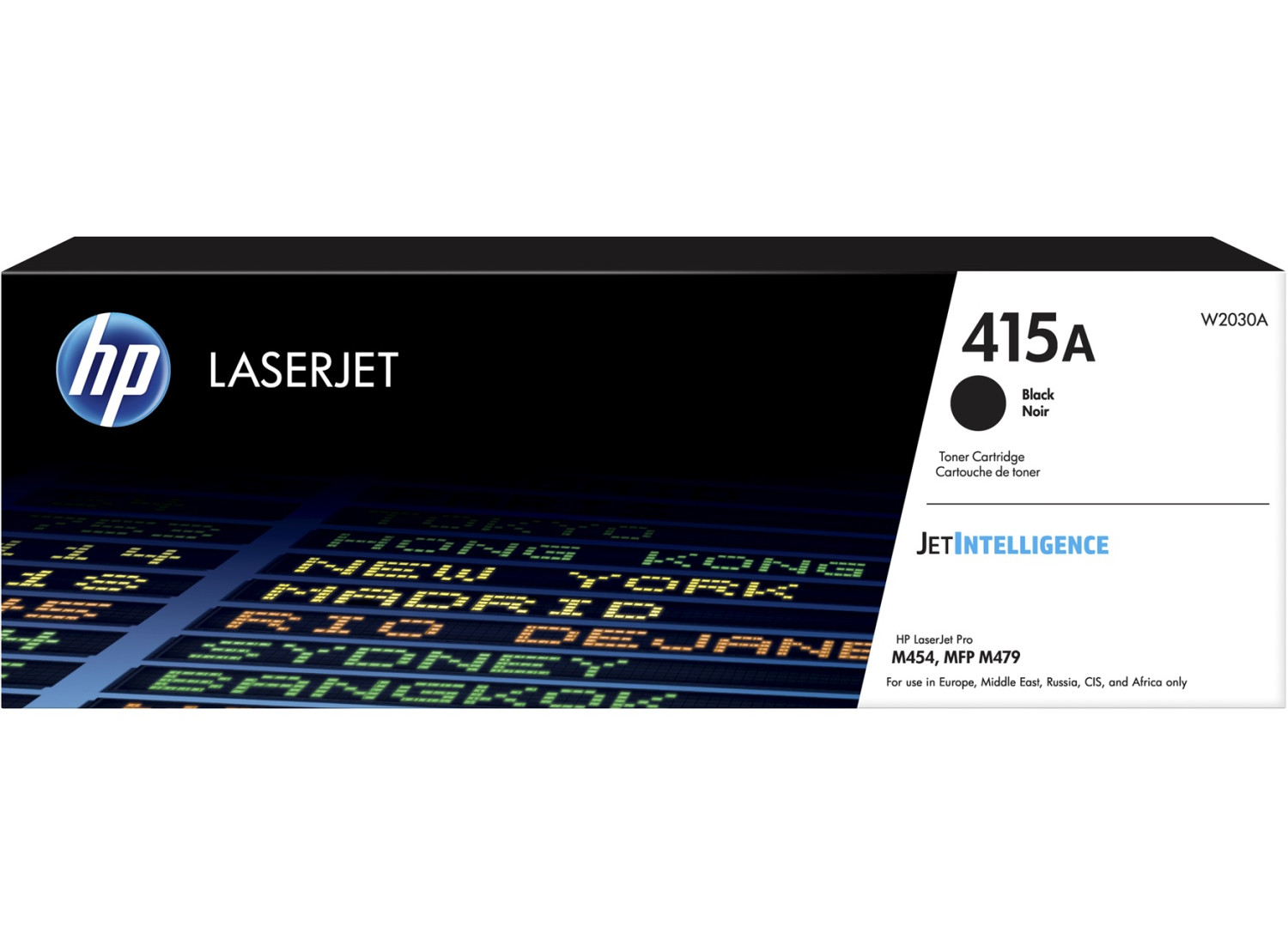 HP 415A BLACK LASERJET TONER CARTRIDGE W2030A