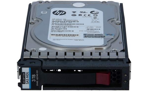 HP 3TB SAS 7.2K 3.5 DP MDL HDD